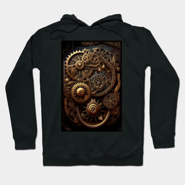 Steampunk Mechanics Hoodie by Abili-Tees